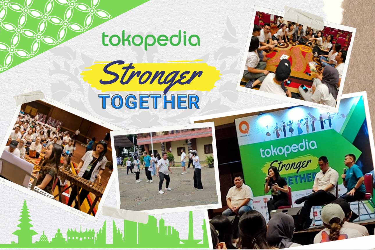 Tokopedia Gelar Pelatihan ‘Stronger Together’ di Taman Mini Indonesia Indah